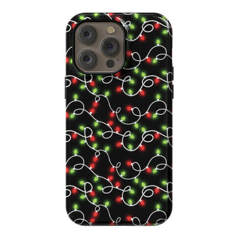 Christmas Lights Pattern Phone Case